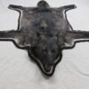 Black Wolf Taxidermy Rug