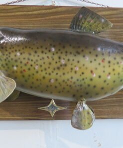 Brown Trout on plaque