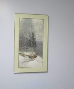 “Color In The Snow” Stephen Lyman LE, signed print. A-111FR