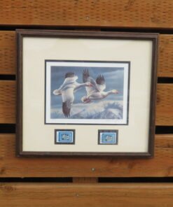 Ducks Unlimited L/E Stamps and Print by Joe Thornbrugh. A-130DU